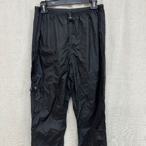 White Sierra Trabagon Lightweight Waterproof Rain Pants (Black - Medium)
